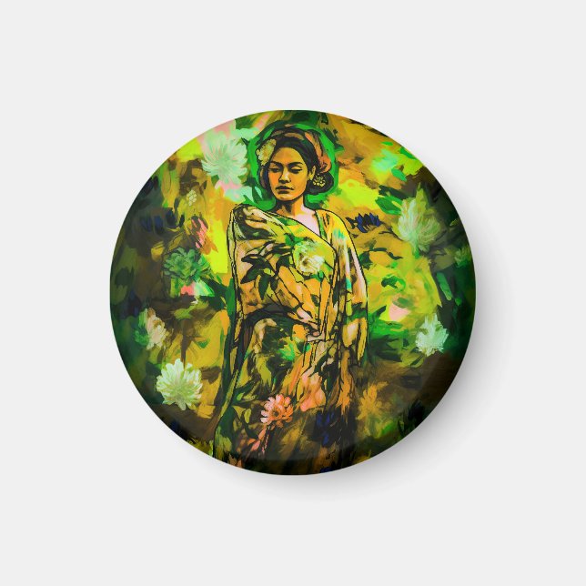 Aimant Femme royale (Devant)