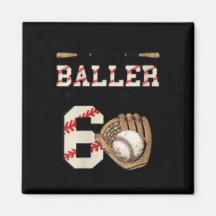 Aimant Femmes Ce Baller Est Maintenant 6 Anniversaire Ann