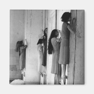 Aimant Femmes Déplaisantes vintages