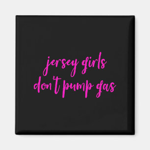 Aimant Femmes drôles du New Jersey, les filles du Jersey