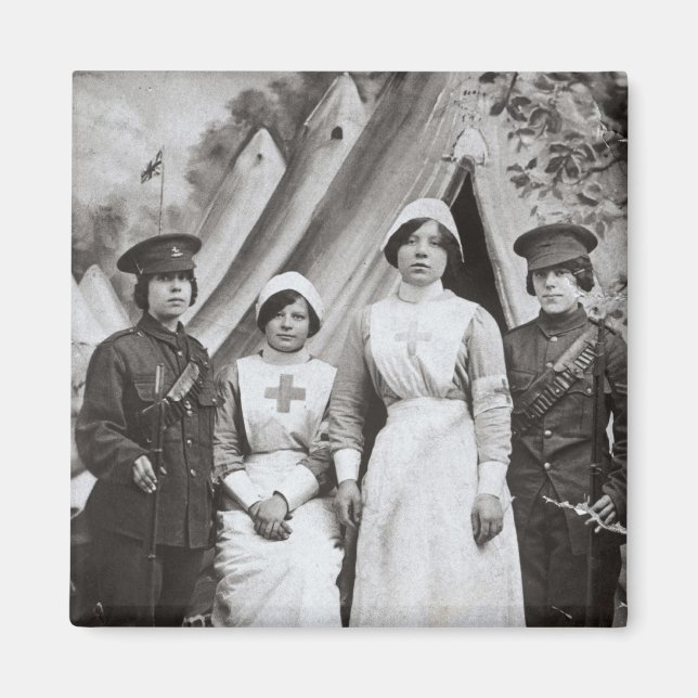 Aimant Femmes en guerre, 1914-18 (Devant)