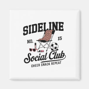 Aimant Femmes en marge du club social Footballeur Maman J