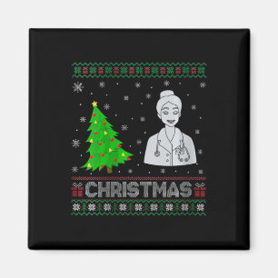 Aimant Femmes Infirmière Praticien Xmas Arbre Éclairage l