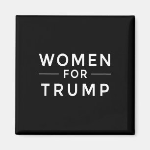 Aimant Femmes pour Trump Tee rose 2020