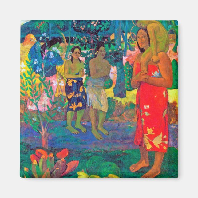 Aimant Femmes tahitiennes, Gauguin (Devant)