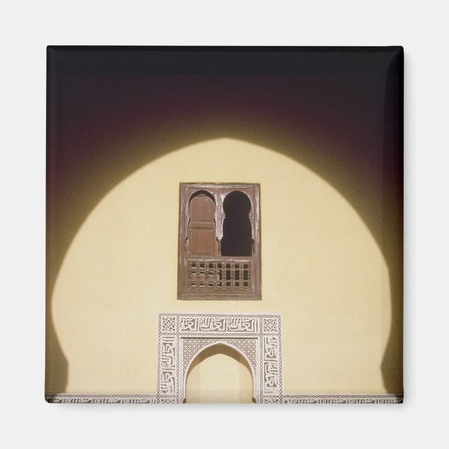 Aimant Fenêtre typiquement marocaine (Devant)