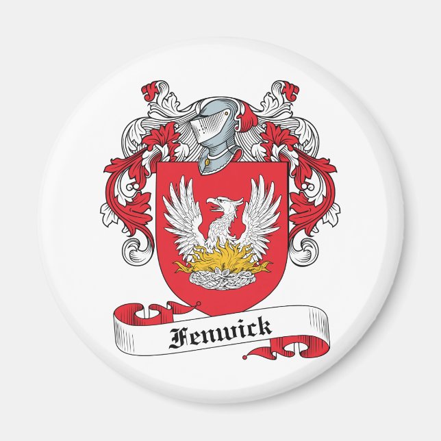 Aimant Fenwick Family Crest (Devant)