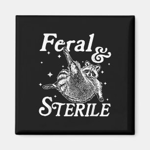 Aimant Feral Et Stérile, Funny Raccoon Meme