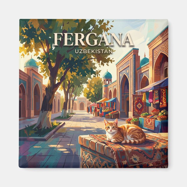 Aimant Ferghana Ouzbékistan (Devant)