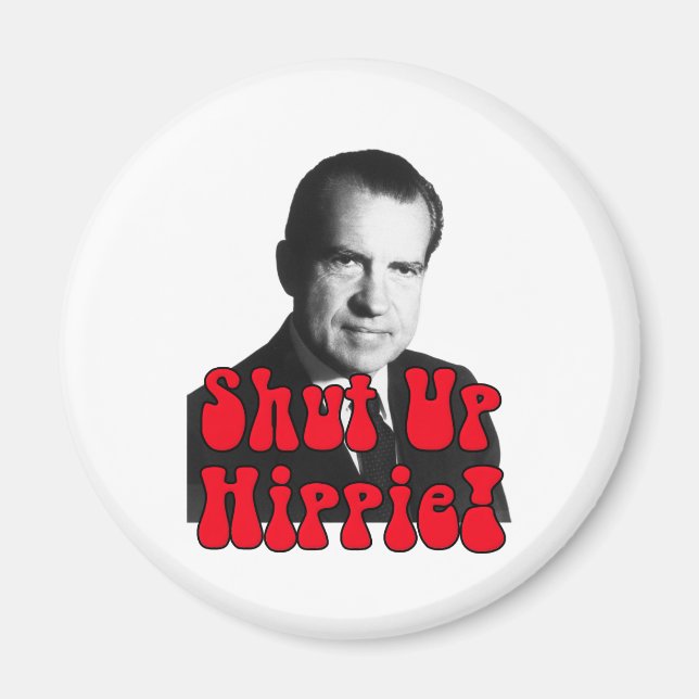 Aimant Ferme Hippie — Richard Nixon (Devant)