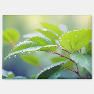Aimant Fermeture des feuilles Calme Tranquille saison nat