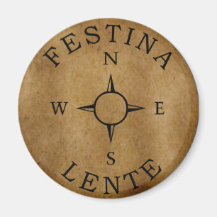Aimant Festina lente