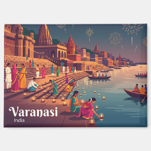Aimant Festival Diwali, Varanasi Inde