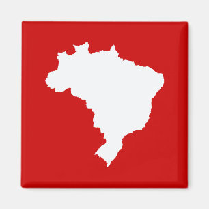 Aimant Festival rouge du Carnaval au Brésil à Emporio Mof