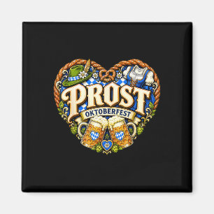 Aimant Fête de la bière allemande Prost célébration bavar