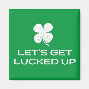 Aimant Fête de la Saint-Patrick, laissons-nous chanceler