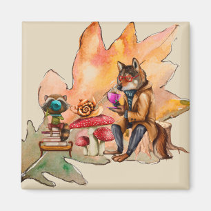 Aimant Fête de thé Forest Friends