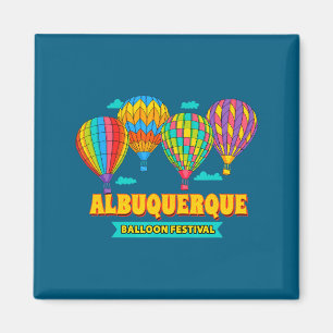 Aimant Fête des ballons d'Albuquerque Nouveau-Mexique Fie