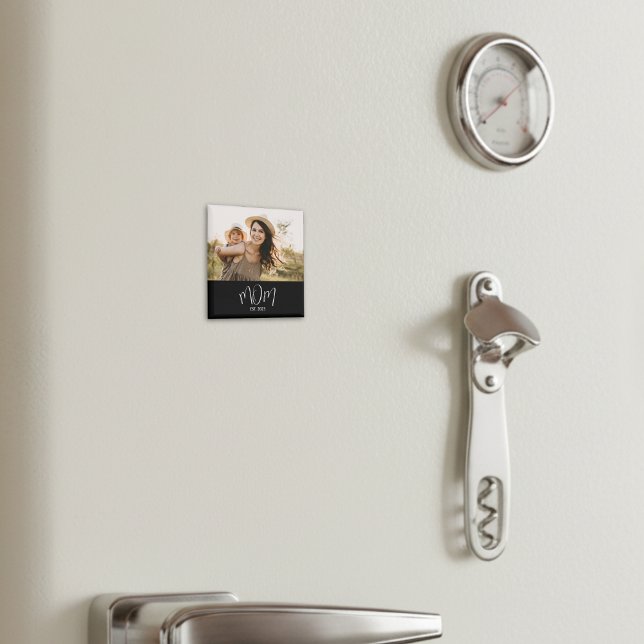 Aimant Fête des Mères Photo établie (Créateur téléchargé)