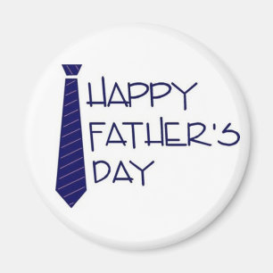 Aimant Fête des pères heureuse