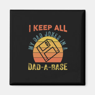Aimant Fête des pères Je Garde Tous Mon Père Blagues