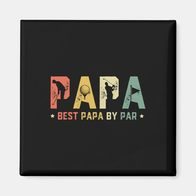 Aimant Fête des Pères Meilleur Papa  (Devant)