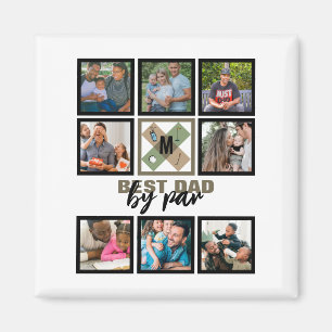 Aimant Fête des pères Personnalisée Meilleur Papa Par Par