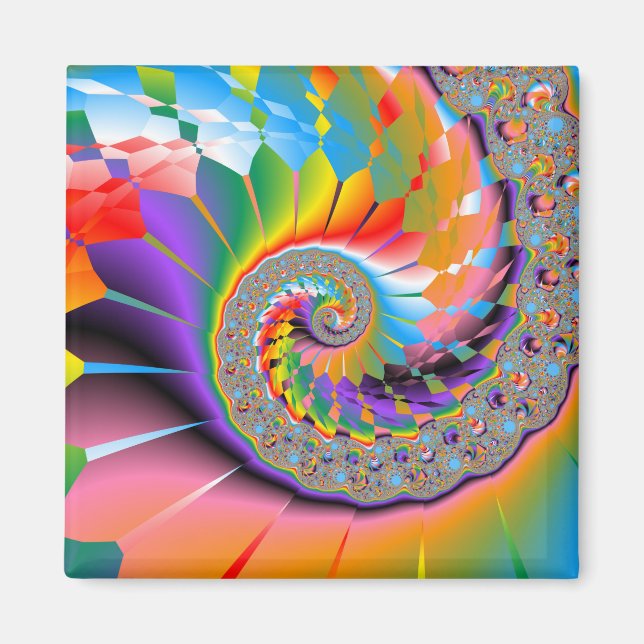 Aimant Fête du jardin d'été (Devant)