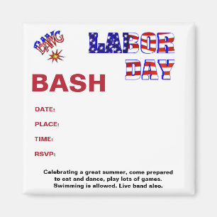 Aimant Fête du Travail -