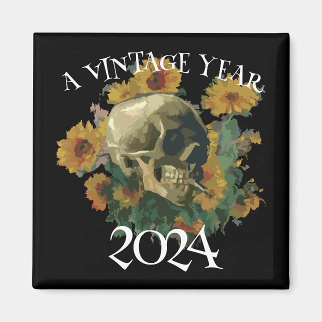 Aimant Fête Fête Fête Fête Fête de Dîner 2024 (Devant)