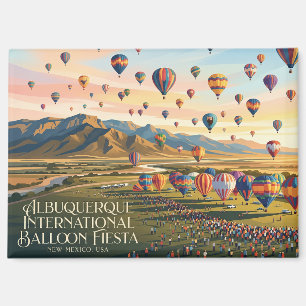 Aimant Fête internationale des ballons d'Albuquerque