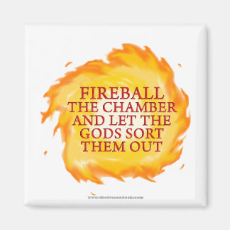 Aimant Feu de balle dans la chambre