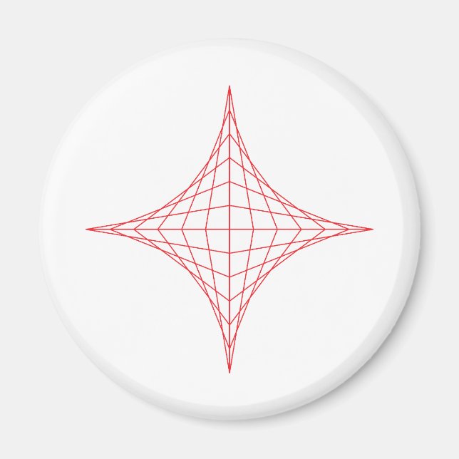 Aimant Feu (rouge) (Devant)