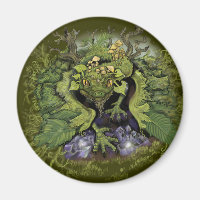 Feuillage forestier Dragon~magnet