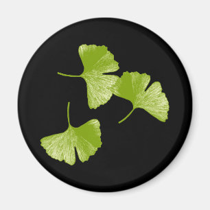 Aimant Feuille de Ginkgo