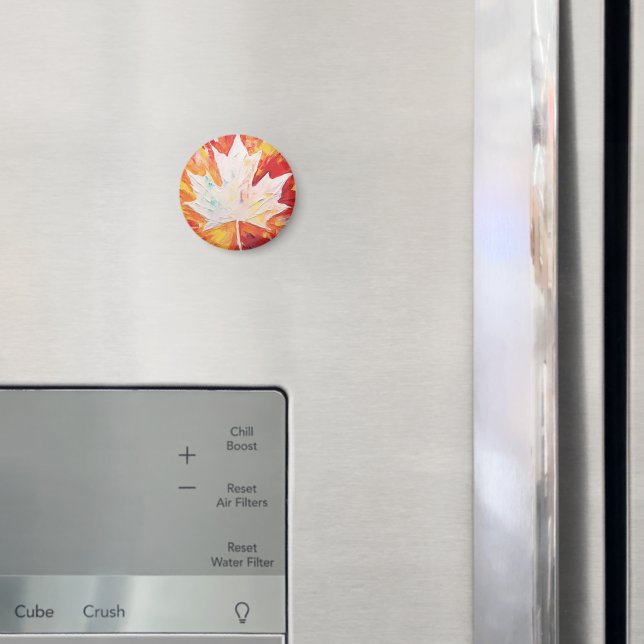 Aimant Feuille d'érable classique canadienne (In situ (réfrigérateur))