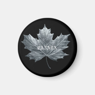 AIMANT FEUILLES D'ARGENT DU CANADA