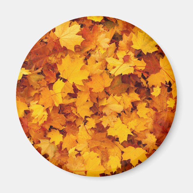 Aimant Feuilles d'automne (Devant)
