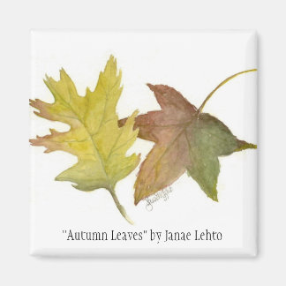 Aimant "Feuilles d'automne" par Janae Lehto