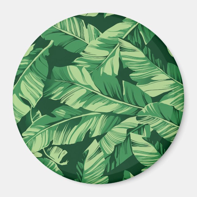 Aimant Feuilles de bananier 2 (Devant)