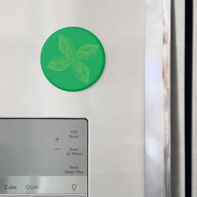 Aimant Feuilles de menthe (In situ (réfrigérateur))