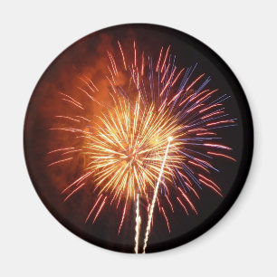 Aimant Feux d'artifice Rouges, Blancs et Bleus I Patrioti