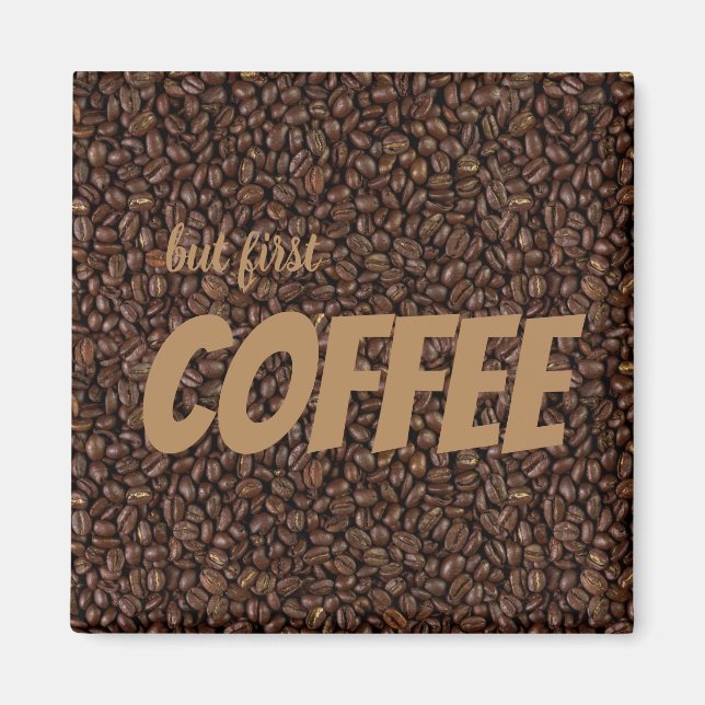 Aimant Fèves de café (Devant)