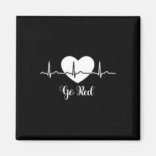 Aimant Février Mois de la santé cardiovasculaire Journée