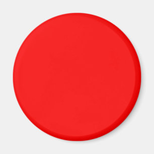 Aimant FF0000 Rouge