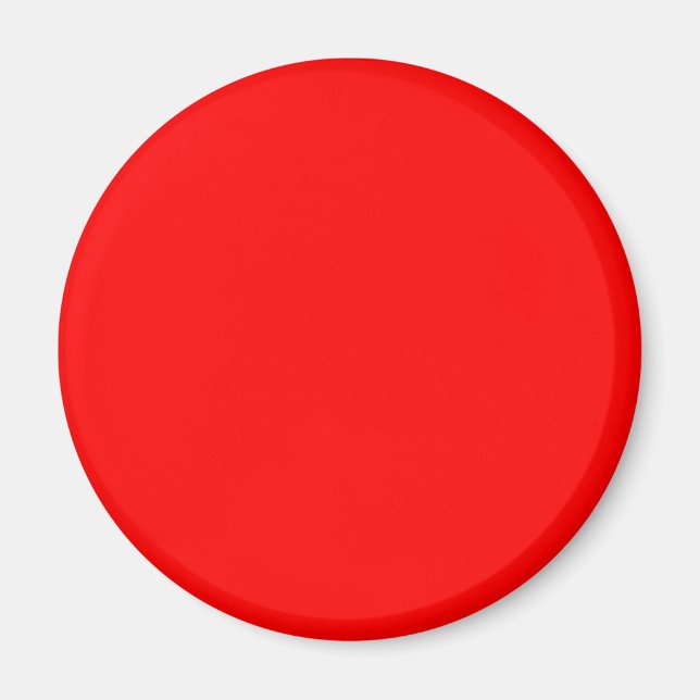 Aimant FF0000 Rouge (Devant)