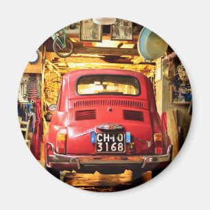 Aimant Fiat 500 en Italie