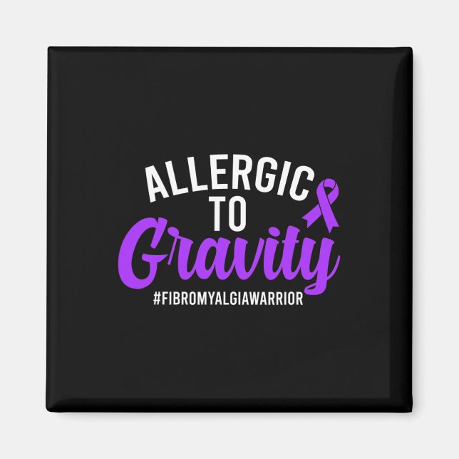 Aimant Fibromyalgie Guerrier Fibromyalgie Sensibilisation (Devant)
