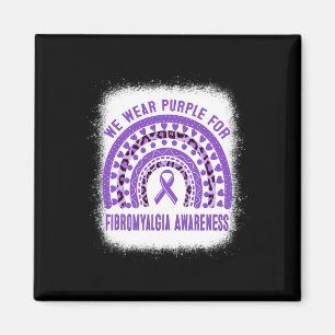 Aimant Fibromyalgie Sensibilisation au ruban violet arc-e