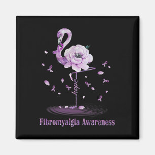 Aimant Fibromyalgie Sensibilisation Flamant rose pourpre 
